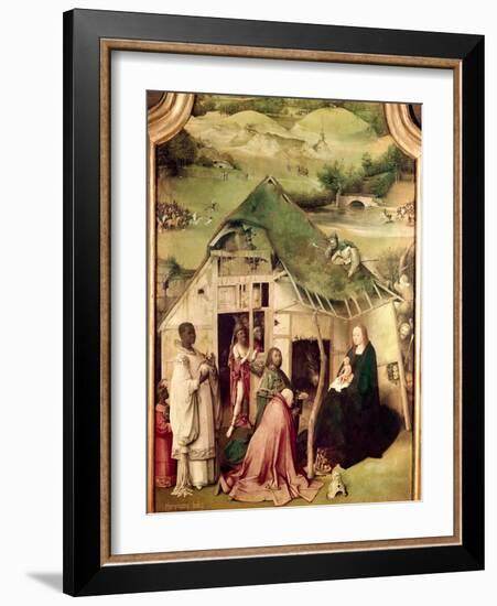 Adoration of the Magi-Hieronymus Bosch-Framed Giclee Print