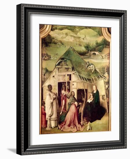 Adoration of the Magi-Hieronymus Bosch-Framed Giclee Print