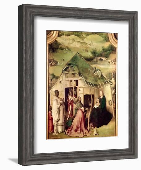 Adoration of the Magi-Hieronymus Bosch-Framed Giclee Print