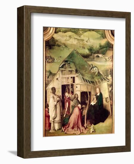 Adoration of the Magi-Hieronymus Bosch-Framed Giclee Print