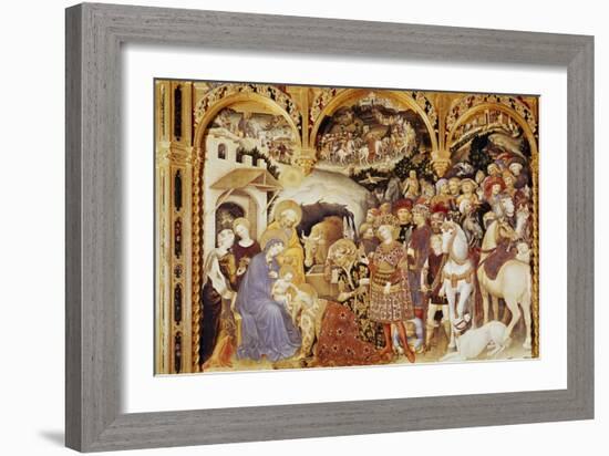 Adoration of the Magi-Gentile Da Fabriano-Framed Giclee Print