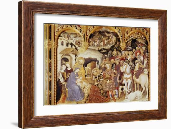 Adoration of the Magi-Gentile Da Fabriano-Framed Giclee Print