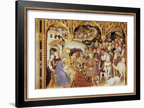 Adoration of the Magi-Gentile Da Fabriano-Framed Giclee Print