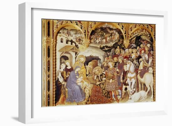 Adoration of the Magi-Gentile Da Fabriano-Framed Giclee Print