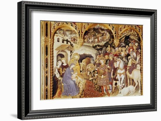 Adoration of the Magi-Gentile Da Fabriano-Framed Giclee Print