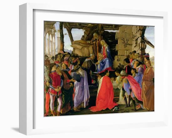 Adoration of the Magi-Sandro Botticelli-Framed Giclee Print