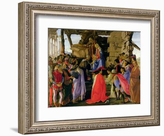 Adoration of the Magi-Sandro Botticelli-Framed Giclee Print