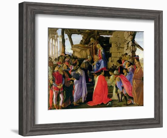 Adoration of the Magi-Sandro Botticelli-Framed Giclee Print