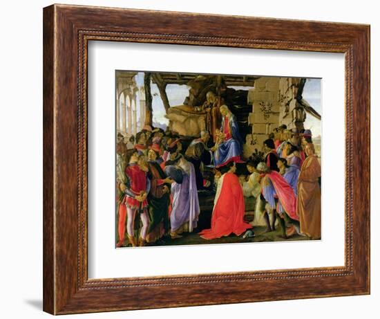 Adoration of the Magi-Sandro Botticelli-Framed Giclee Print