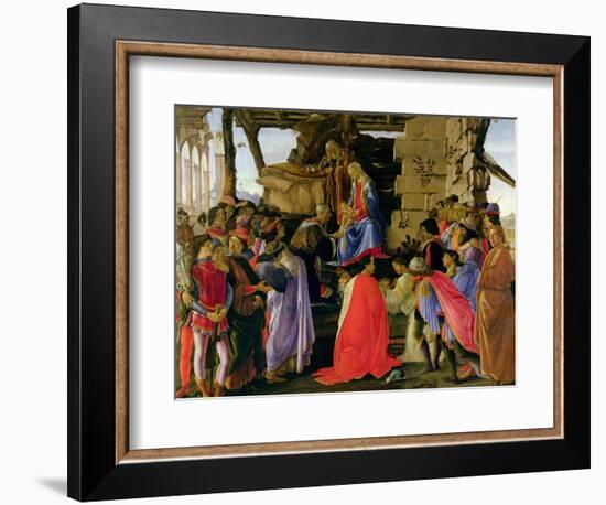 Adoration of the Magi-Sandro Botticelli-Framed Giclee Print