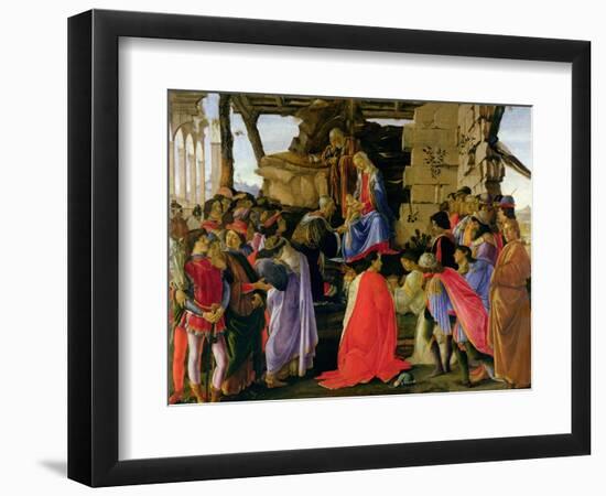 Adoration of the Magi-Sandro Botticelli-Framed Giclee Print