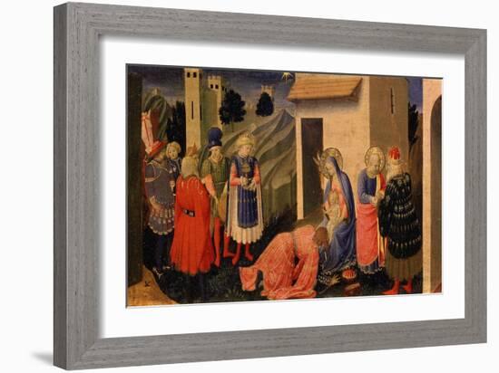 Adoration of the Magi-Fra Angelico-Framed Giclee Print