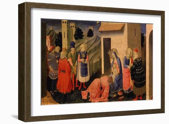 Adoration of the Magi-Fra Angelico-Framed Giclee Print