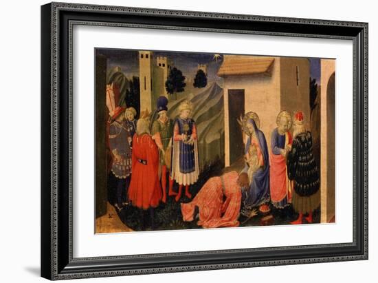 Adoration of the Magi-Fra Angelico-Framed Giclee Print