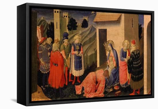 Adoration of the Magi-Fra Angelico-Framed Premier Image Canvas