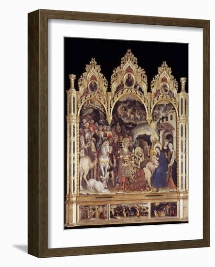 Adoration Of The Magi-Gentile Da Fabriano-Framed Giclee Print