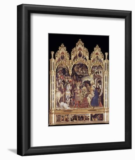 Adoration Of The Magi-Gentile Da Fabriano-Framed Giclee Print