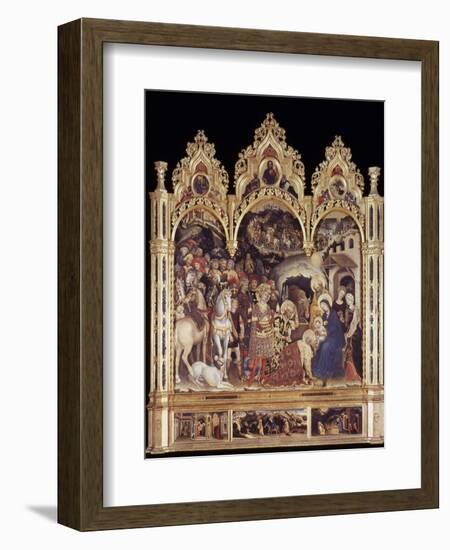 Adoration Of The Magi-Gentile Da Fabriano-Framed Giclee Print