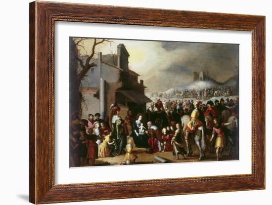 Adoration of the Magi-Frans Francken II-Framed Giclee Print