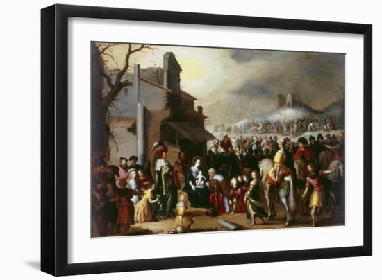 Adoration of the Magi-Frans Francken II-Framed Giclee Print