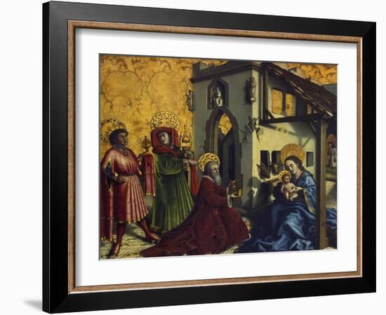 Adoration of the Magi-Konrad Witz-Framed Giclee Print