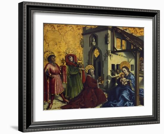 Adoration of the Magi-Konrad Witz-Framed Giclee Print