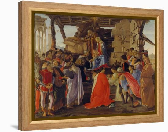 Adoration of the Magi-Sandro Botticelli-Framed Premier Image Canvas