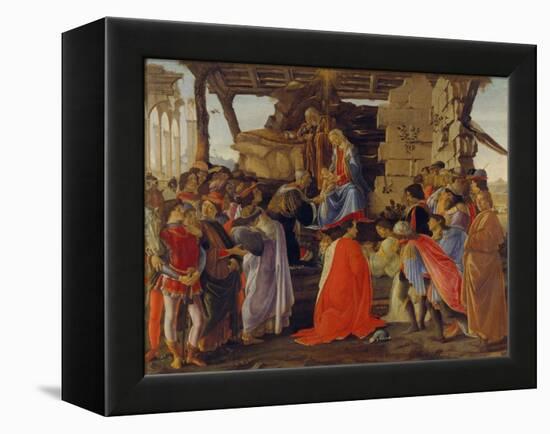 Adoration of the Magi-Sandro Botticelli-Framed Premier Image Canvas