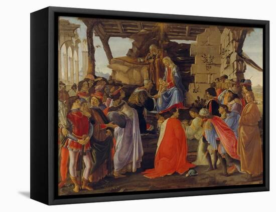 Adoration of the Magi-Sandro Botticelli-Framed Premier Image Canvas