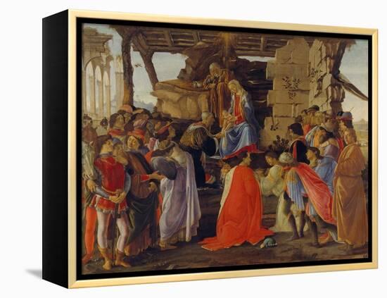 Adoration of the Magi-Sandro Botticelli-Framed Premier Image Canvas