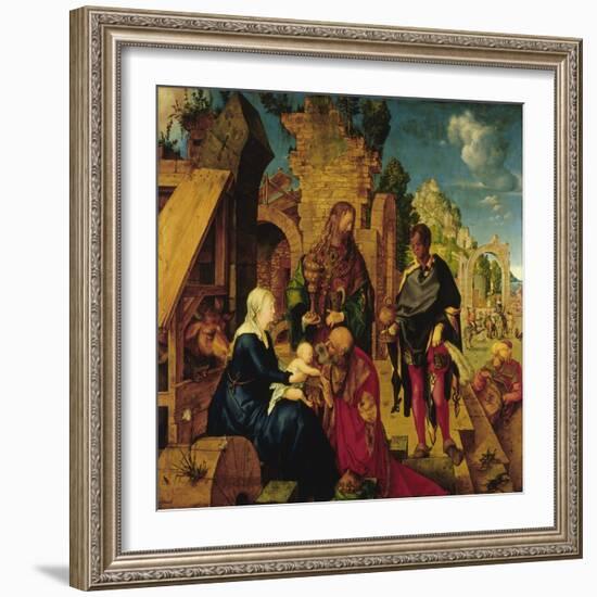 Adoration of the Magi-Albrecht Dürer-Framed Giclee Print