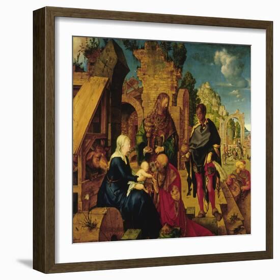 Adoration of the Magi-Albrecht Dürer-Framed Giclee Print