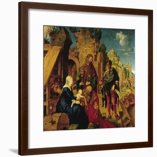 Adoration of the Magi-Albrecht Dürer-Framed Giclee Print