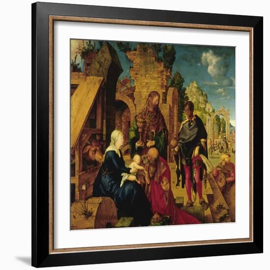 Adoration of the Magi-Albrecht Dürer-Framed Giclee Print