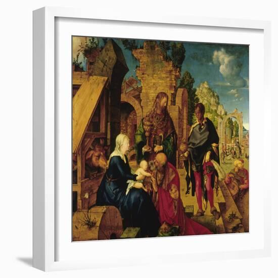 Adoration of the Magi-Albrecht Dürer-Framed Giclee Print