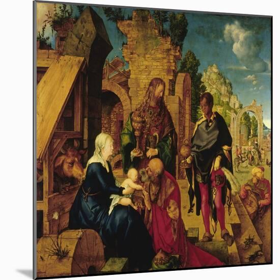 Adoration of the Magi-Albrecht Dürer-Mounted Giclee Print