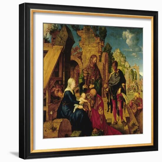 Adoration of the Magi-Albrecht Dürer-Framed Giclee Print