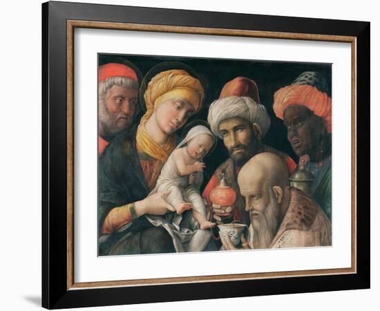 Adoration of the Magi-Andrea Mantegna-Framed Giclee Print