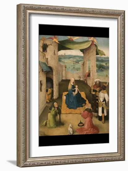 Adoration of the Magi-Hieronymus Bosch-Framed Art Print
