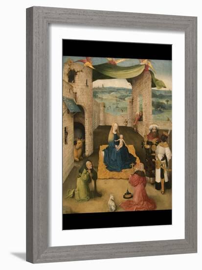 Adoration of the Magi-Hieronymus Bosch-Framed Art Print