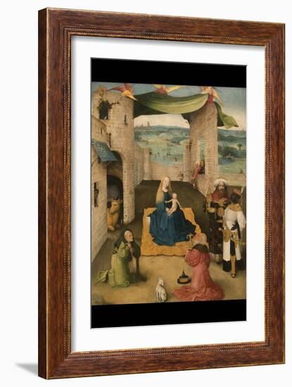 Adoration of the Magi-Hieronymus Bosch-Framed Art Print