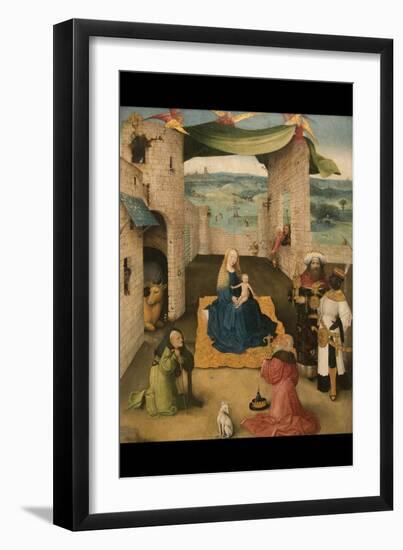 Adoration of the Magi-Hieronymus Bosch-Framed Art Print