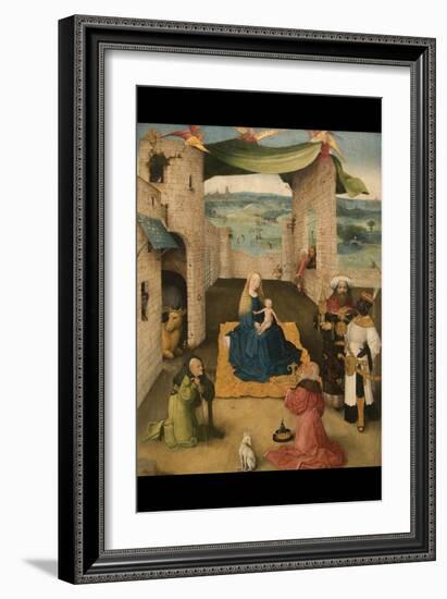 Adoration of the Magi-Hieronymus Bosch-Framed Art Print