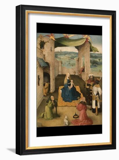 Adoration of the Magi-Hieronymus Bosch-Framed Art Print