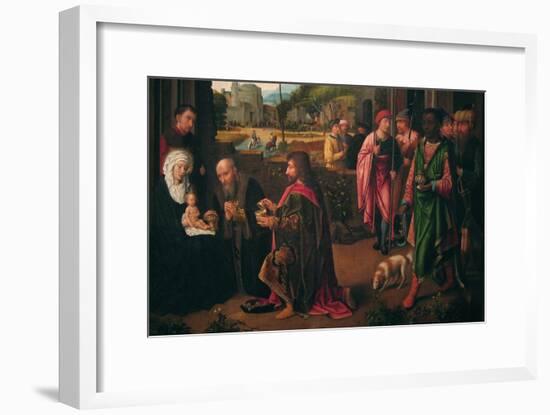 Adoration of the Magi-Gerard David-Framed Art Print