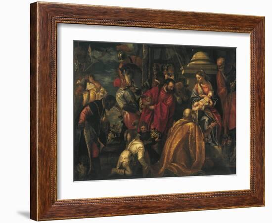 Adoration of the Magi-Paolo Veronese-Framed Giclee Print