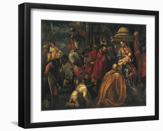 Adoration of the Magi-Paolo Veronese-Framed Giclee Print