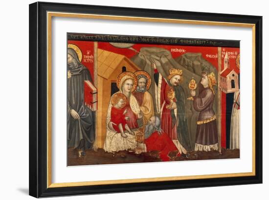 Adoration of the Magi-null-Framed Giclee Print