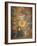 Adoration of the Sacred Heart of Jesus by the Angels, Mary and Joseph and Margaret Mary Alacocque-French School-Framed Giclee Print