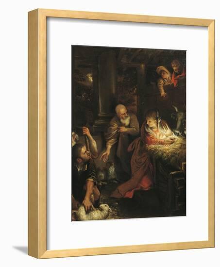 Adoration of the Shepherds-Annie Louisa Swynnerton-Framed Giclee Print